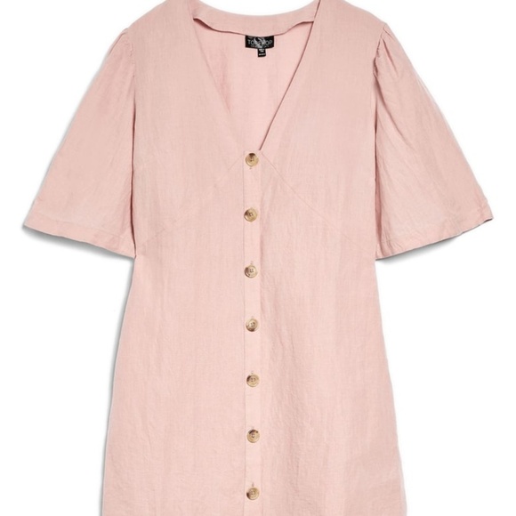 topshop angel sleeve shift dress